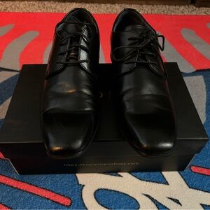 Bruno Marc Men’s Dress Shoes in Black Sz 8